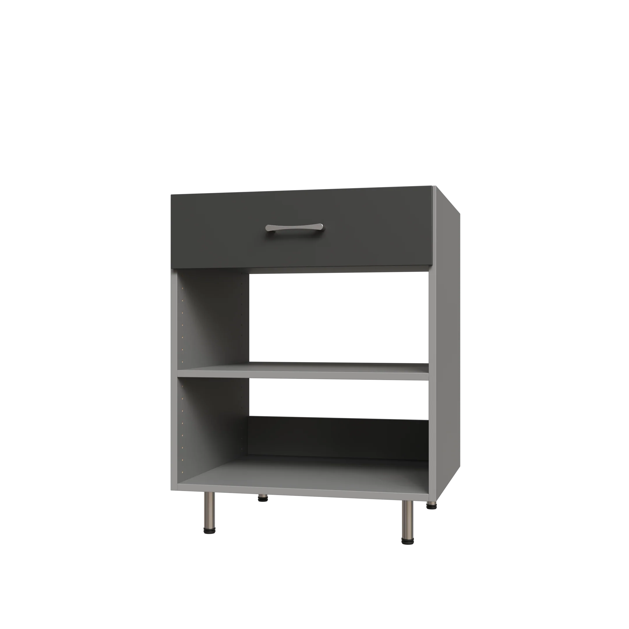 1 Drawer Garage Base Shelf Tower - Image 2