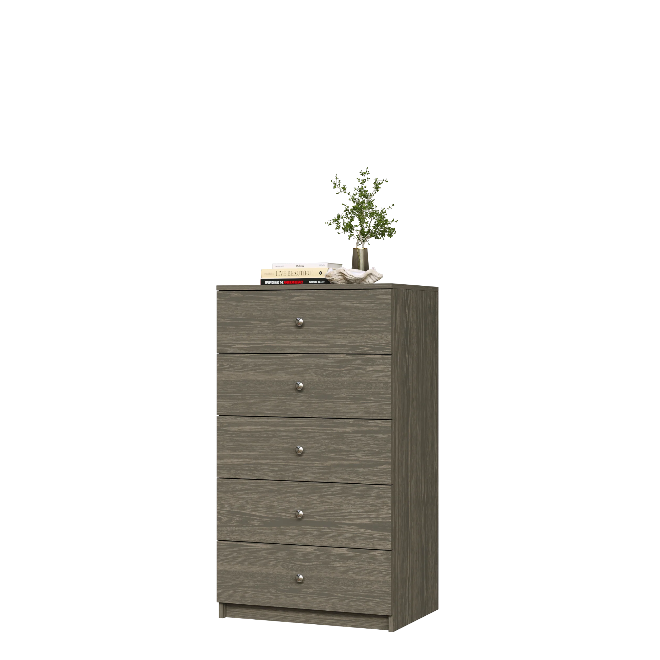 5 Drawer Hutch Base - Image 13
