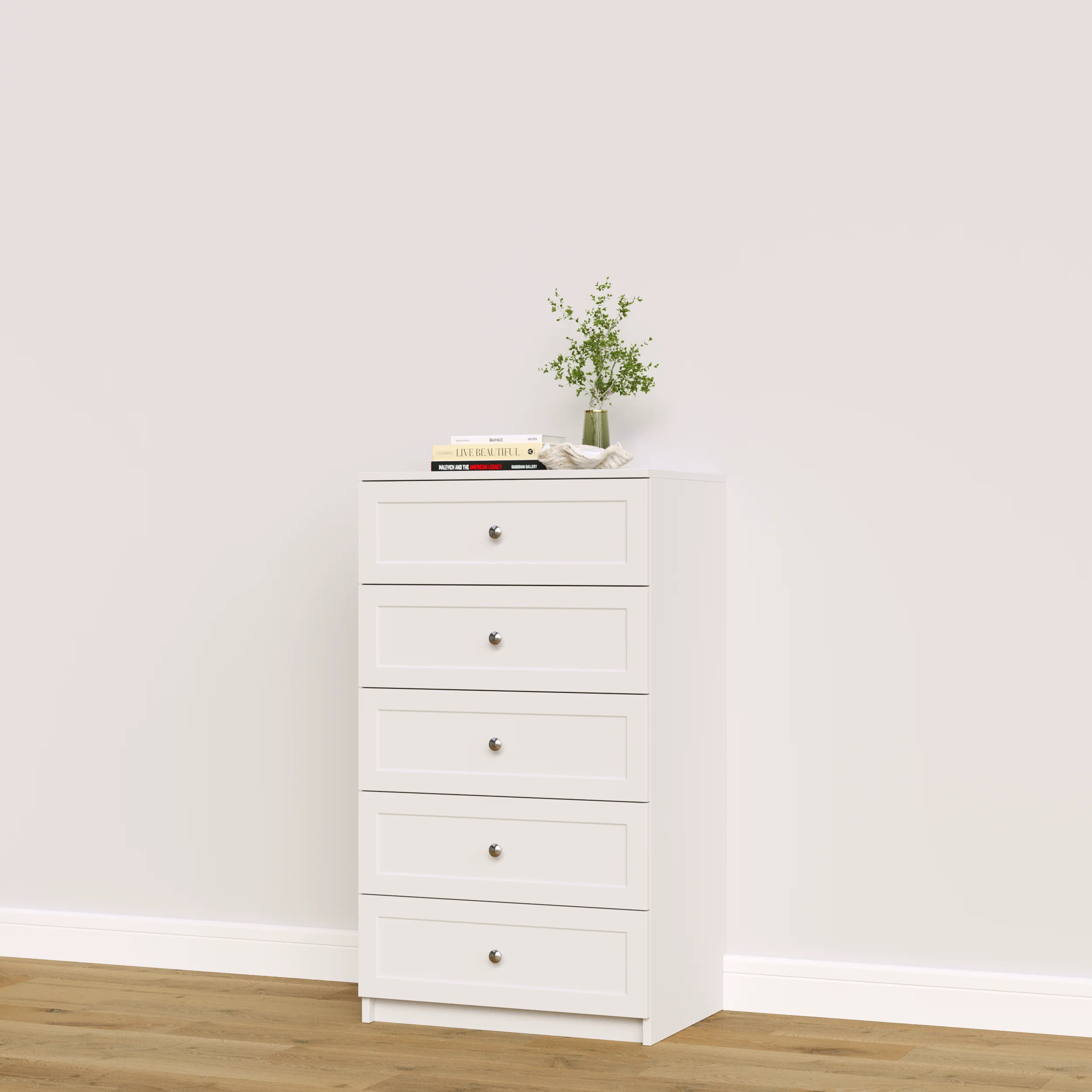 5 Drawer Hutch Base - Image 7
