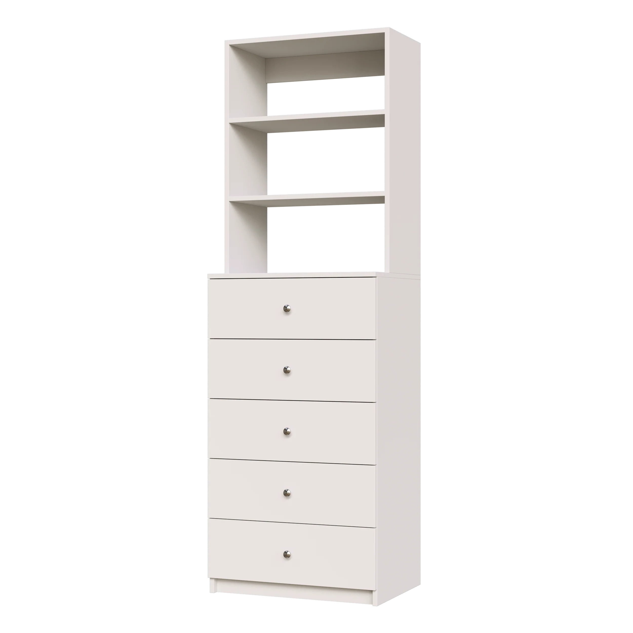 5 Drawer Hutch Tower - Image 2