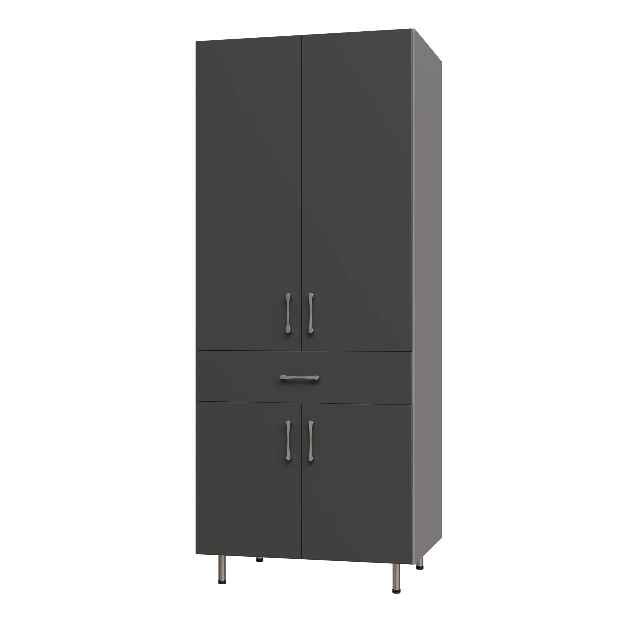 2 Door, 1 Drawer Garage Tall Shelf Tower - Image 7