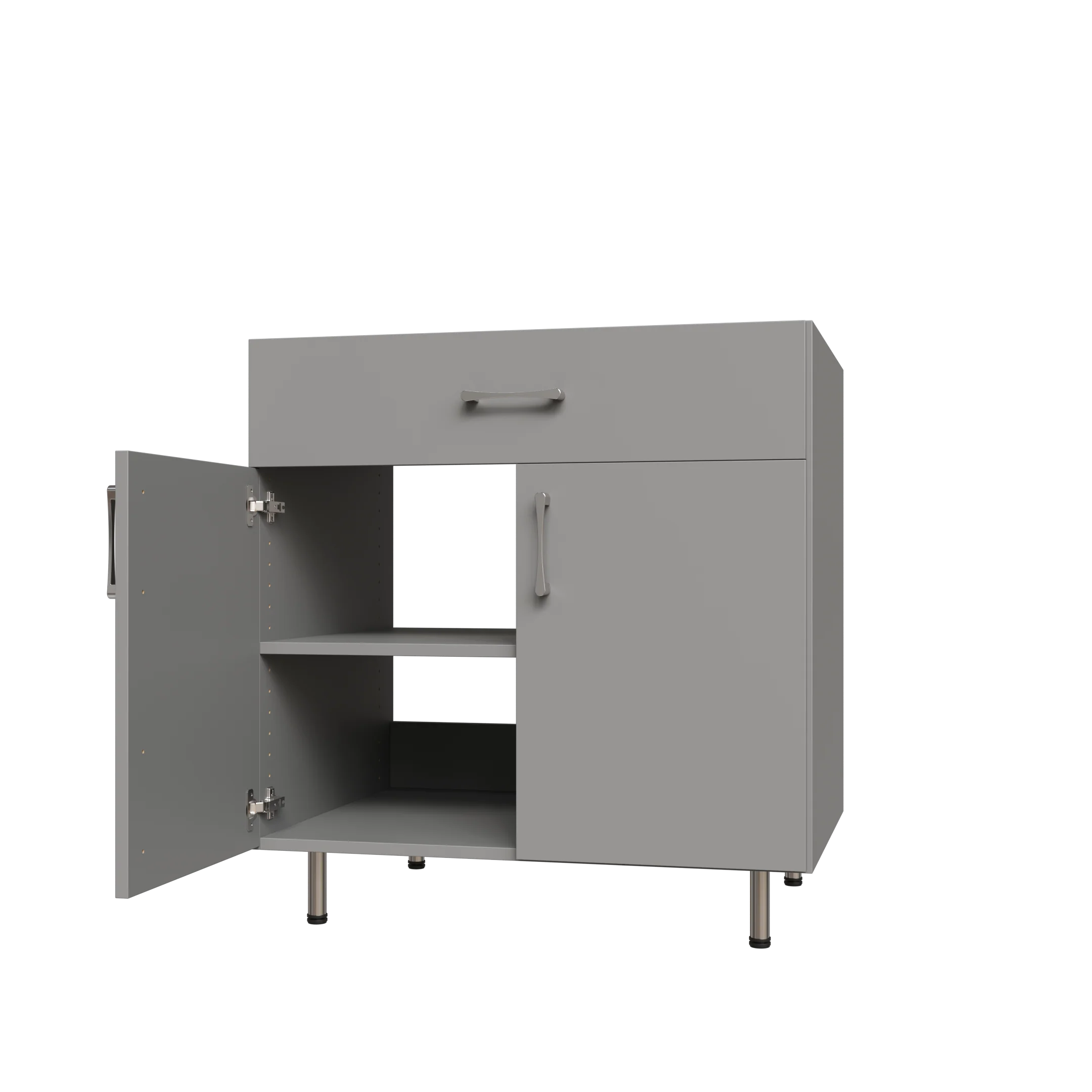 Lower Door, 1 Drawer Garage Base - Image 6