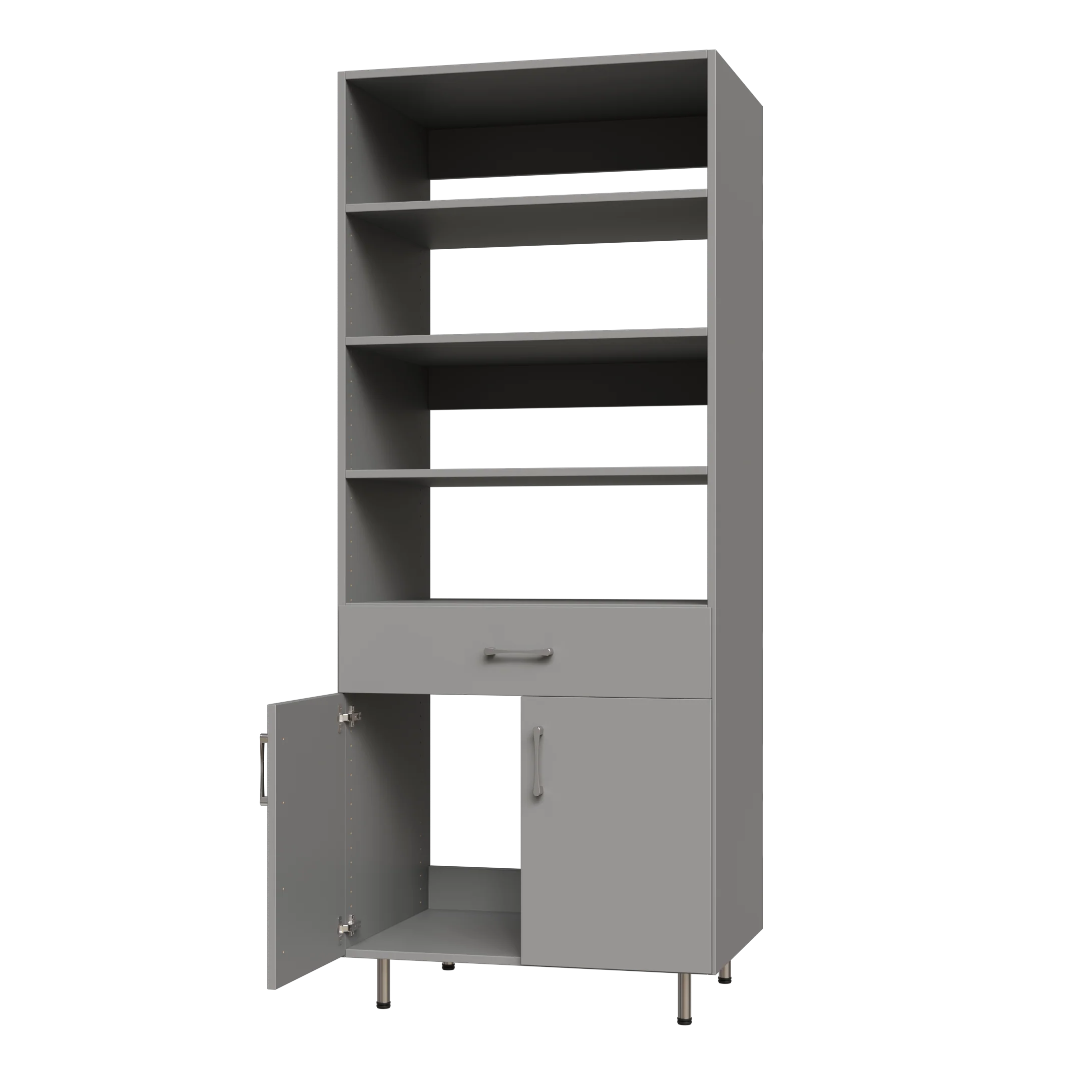 Lower Door, 1 Drawer Garage Tall Shelf Tower - Image 6