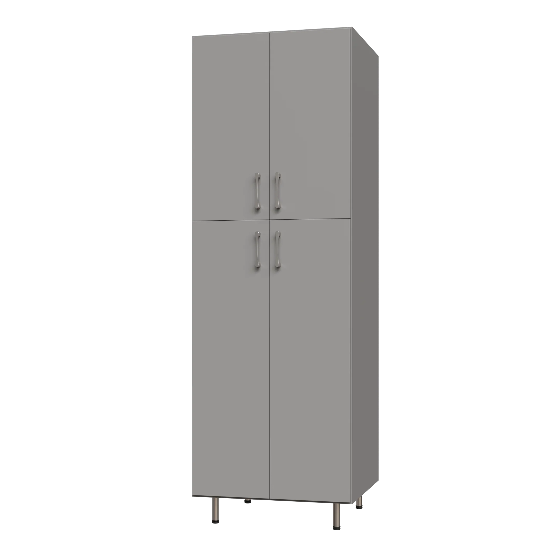 Split Door Garage Tall Shelf Tower