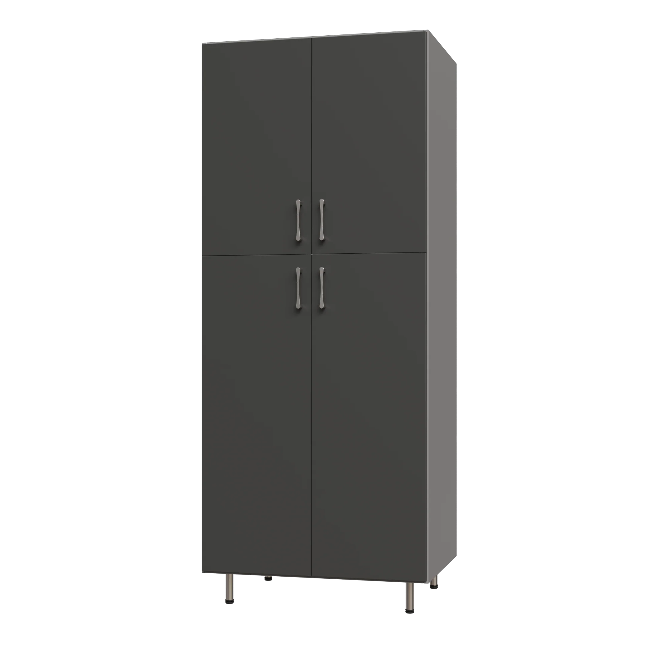 Split Door Garage Tall Shelf Tower - Image 3