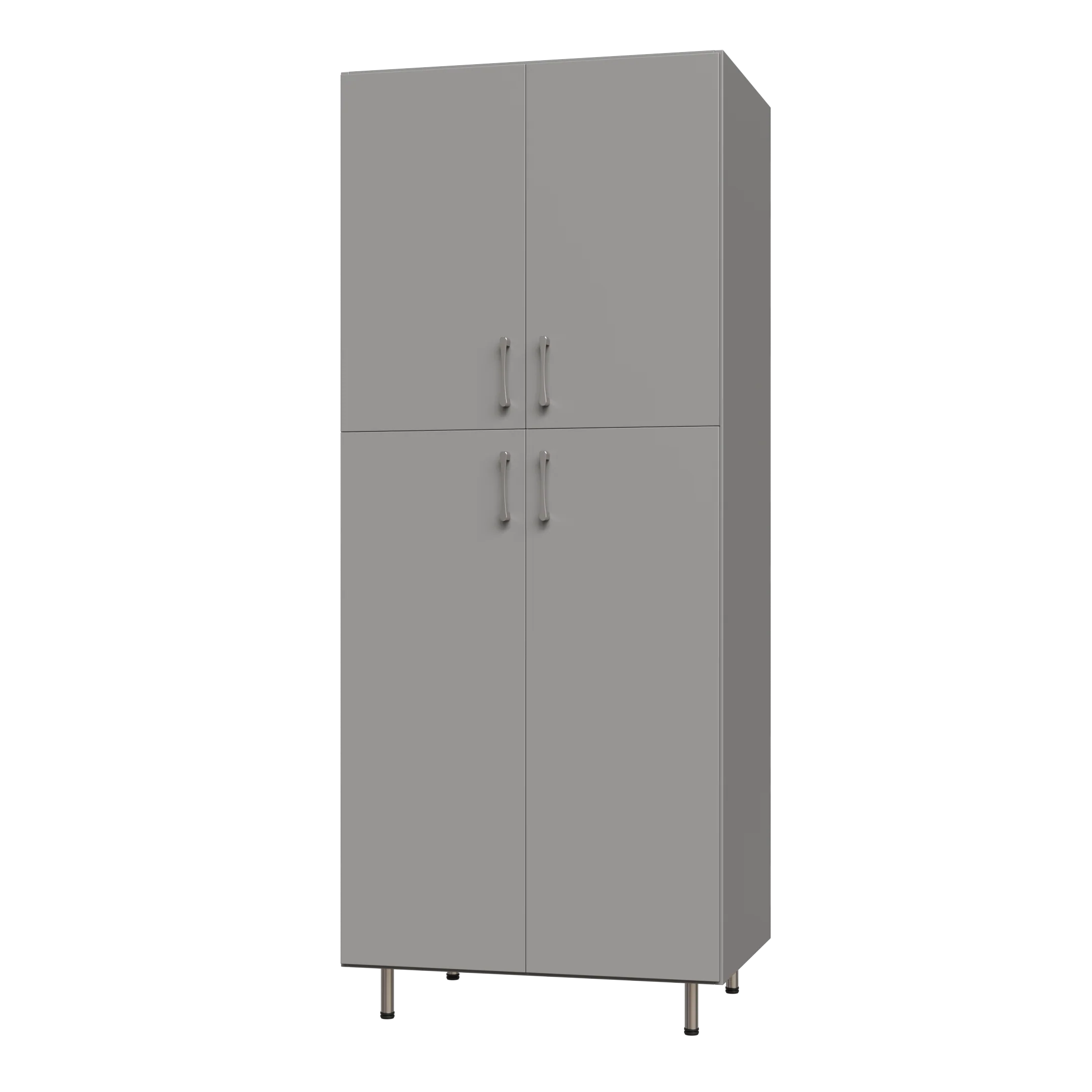 Split Door Garage Tall Shelf Tower - Image 5