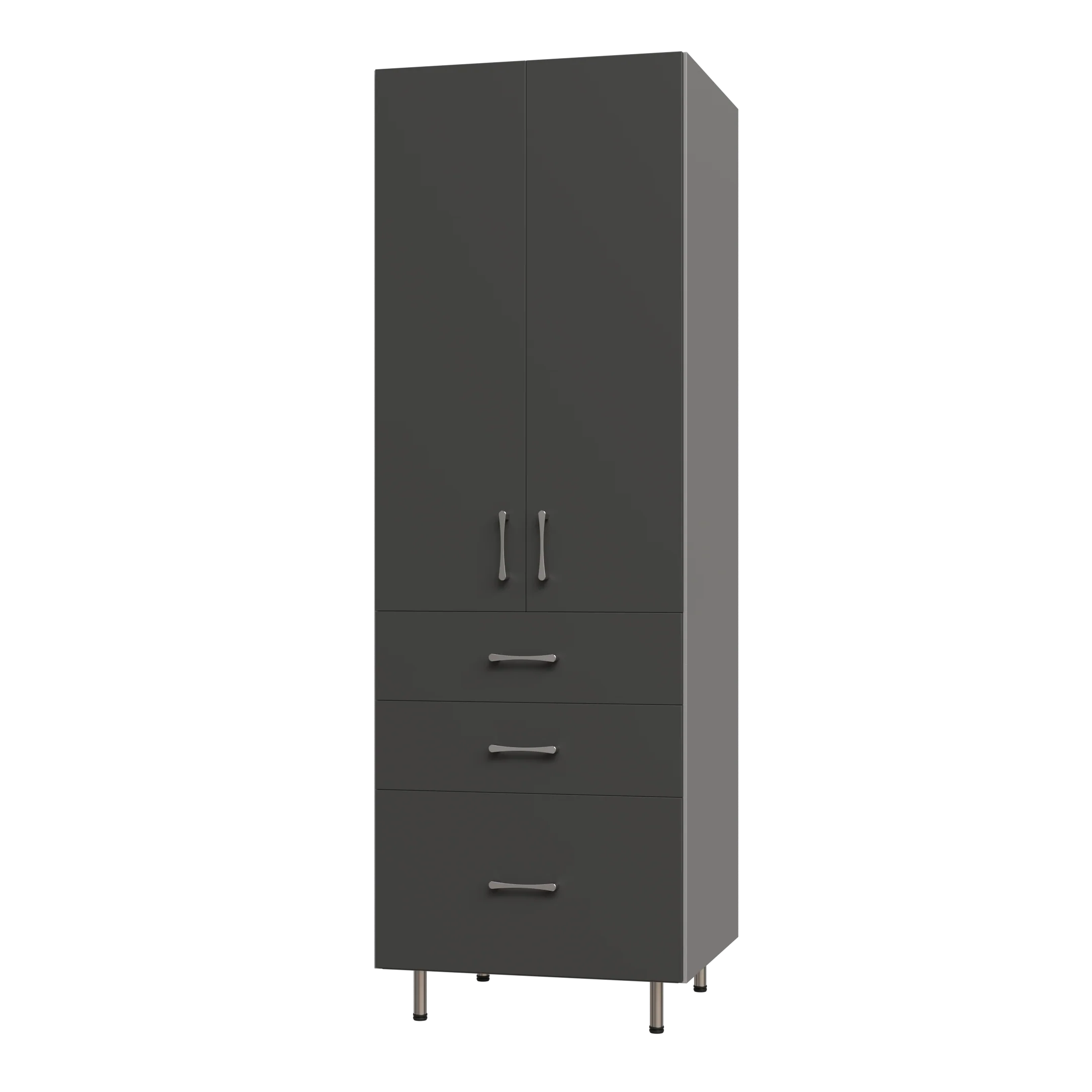 Upper Door, 3 Drawer Garage Tall Shelf Tower - Image 3