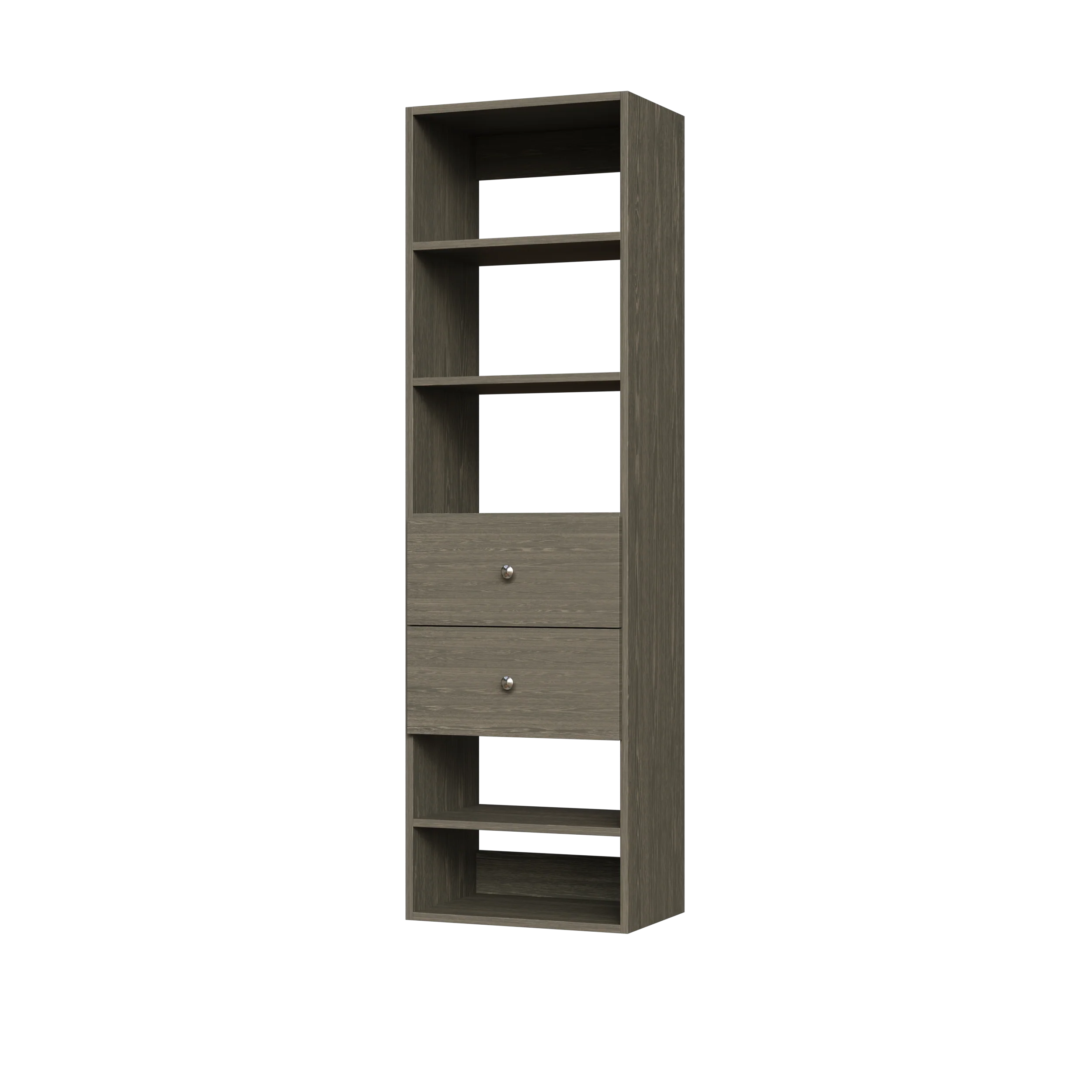 Vista 2 Drawer Shelf Tower - Image 10
