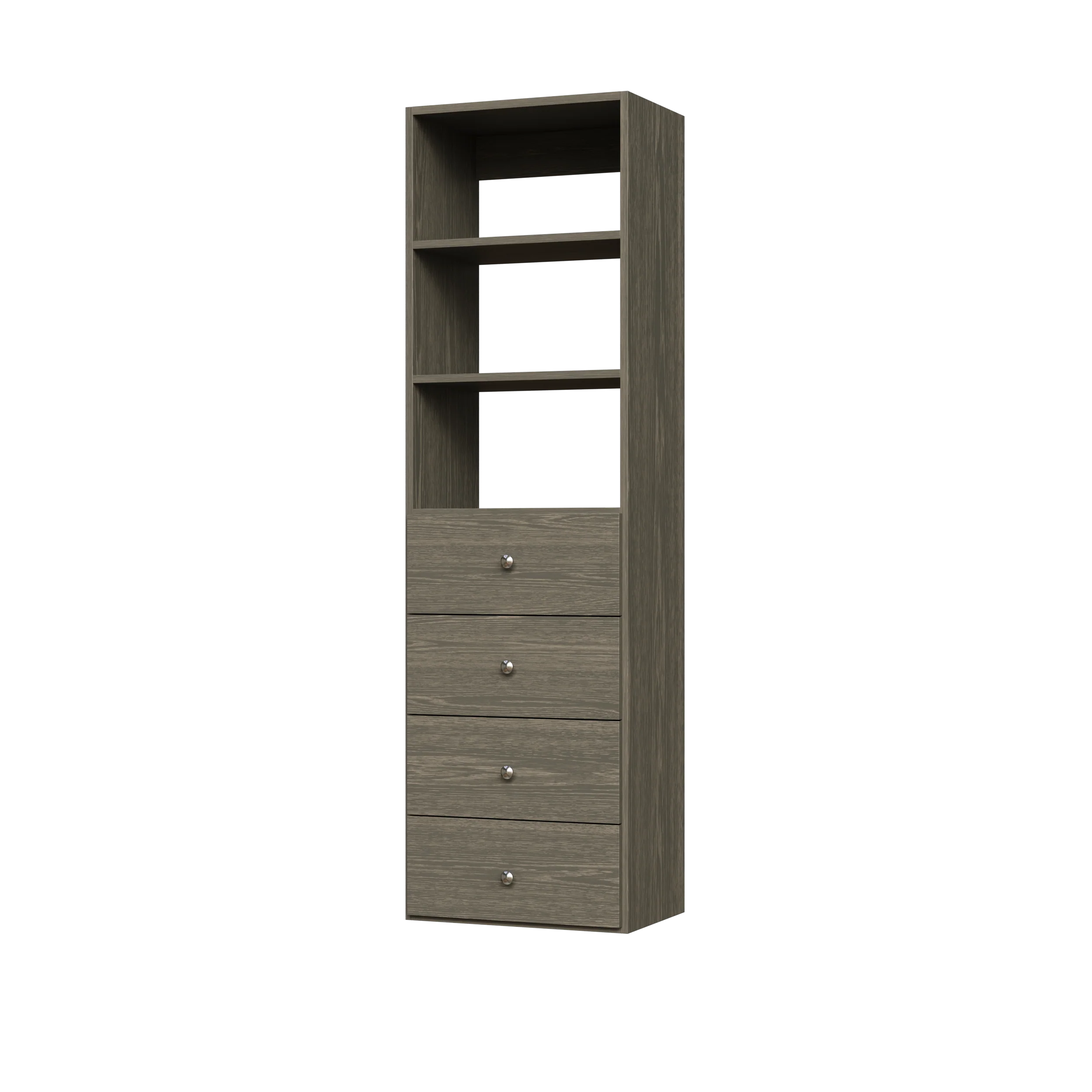 Vista 4 Drawer Shelf Tower - Image 14