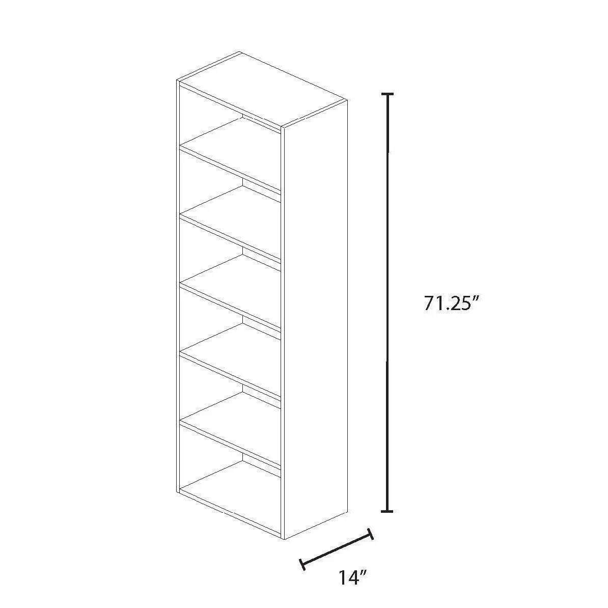 Vista 4 Drawer Shelf Tower - Image 18