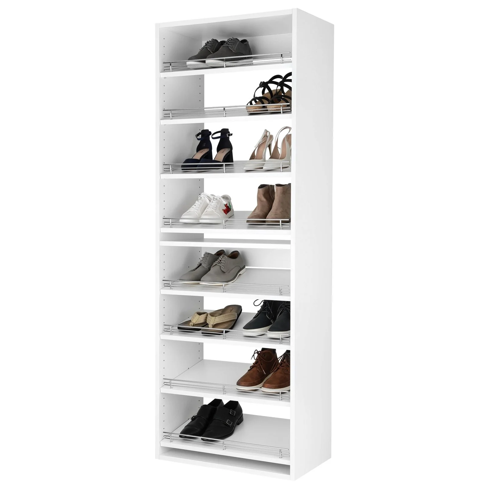 Vista Slanted Shoe Shelves - 4 Pack - Image 4