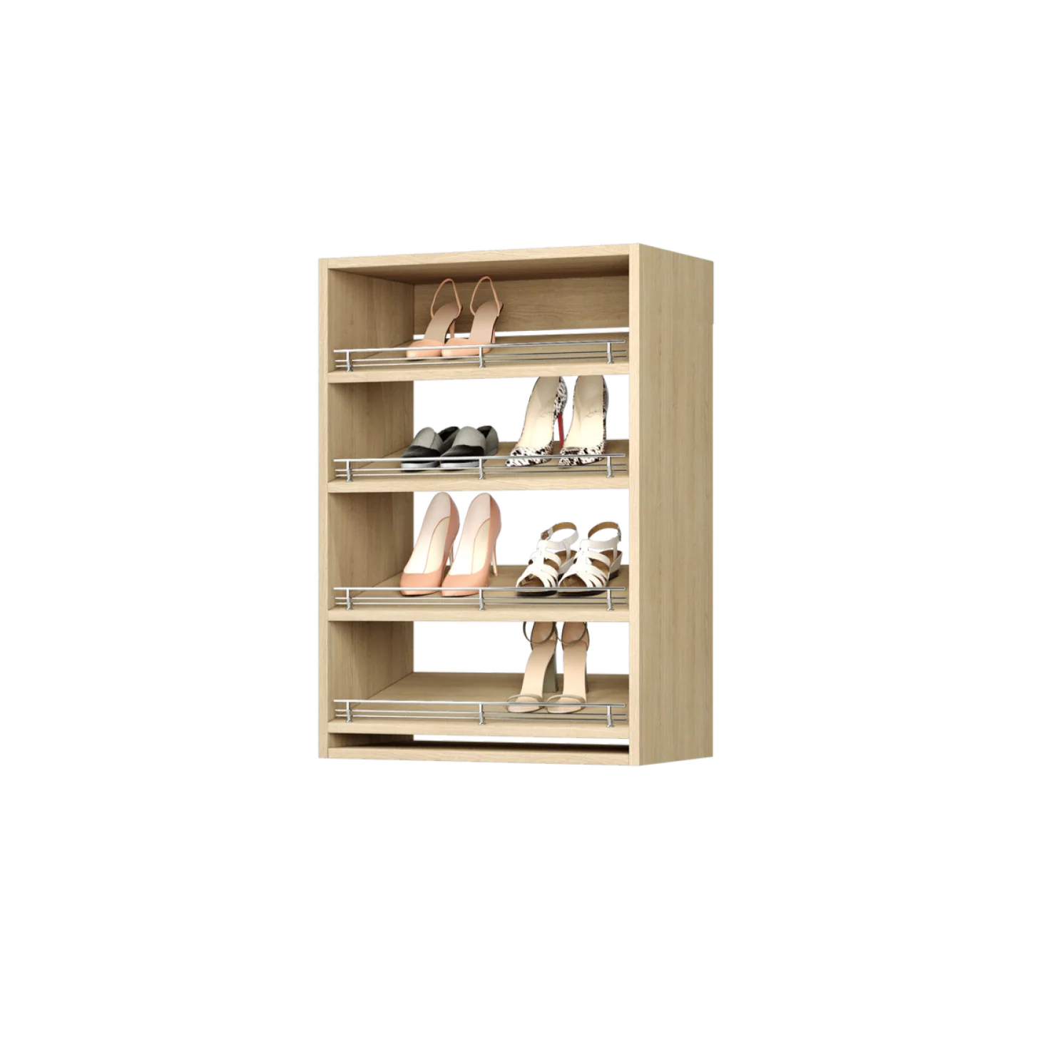 Vista Slanted Shoe Shelves - 4 Pack - Image 7
